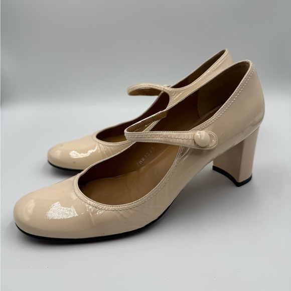 Stuart Weitzman Leather Mary Jane Pumps